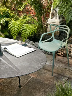 Sillas con reposabrazos Masters, 2 uds.