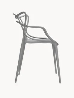 Sillas con reposabrazos Masters, 2 uds.