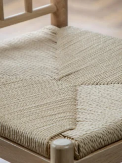 Sillas de bar artesanales de madera de roble Eton, 2 uds.