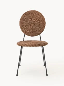 Sillas de exterior de polirratán Spence (2 uds.)