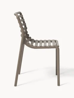 Sillas de jardín apilables Doga, 2 uds.