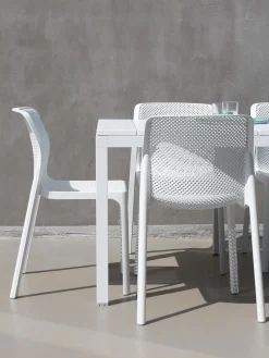 Sillas de jardín apilables Bit, 2 uds.