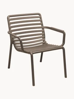 Sillas de jardín apilables con reposabrazos Doga, 2 uds.