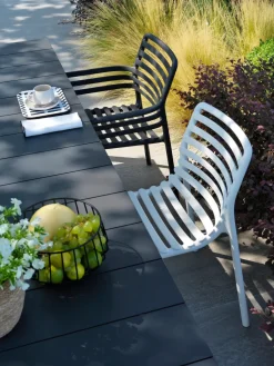 Sillas de jardín apilables Doga, 2 uds.