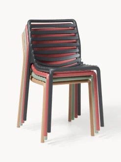 Sillas de jardín apilables Doga, 2 uds.