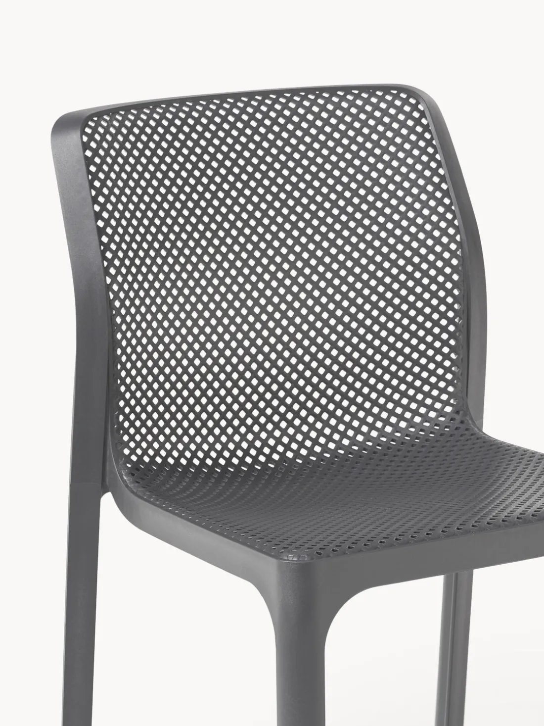 Sillas de jardín apilables Bit, 2 uds.