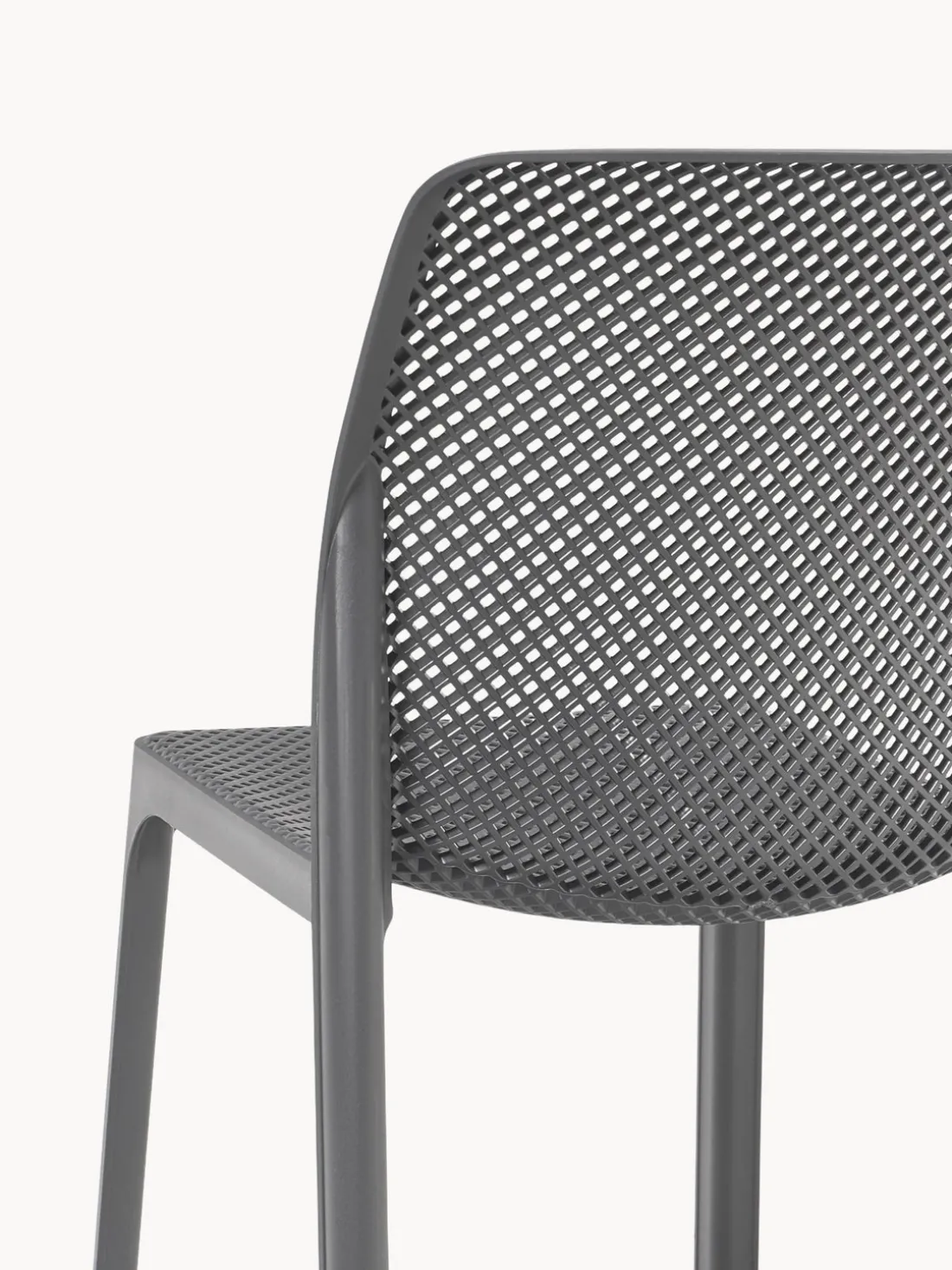 Sillas de jardín apilables Bit, 2 uds.