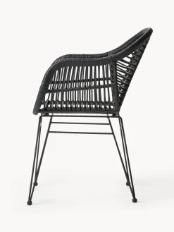 Sillas de ratán con reposabrazos Costa, 2 uds.