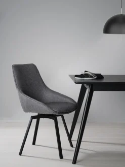 Sillas giratorias tapizadas Alison, 2 uds.