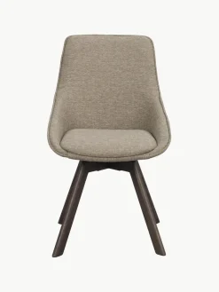 Sillas giratorias tapizadas Alison, 2 uds.