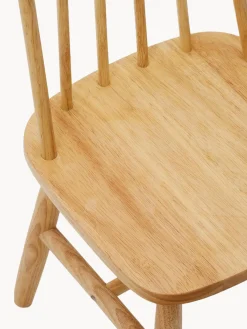 Sillas infantiles de madera de caucho Tressia, 2 uds.