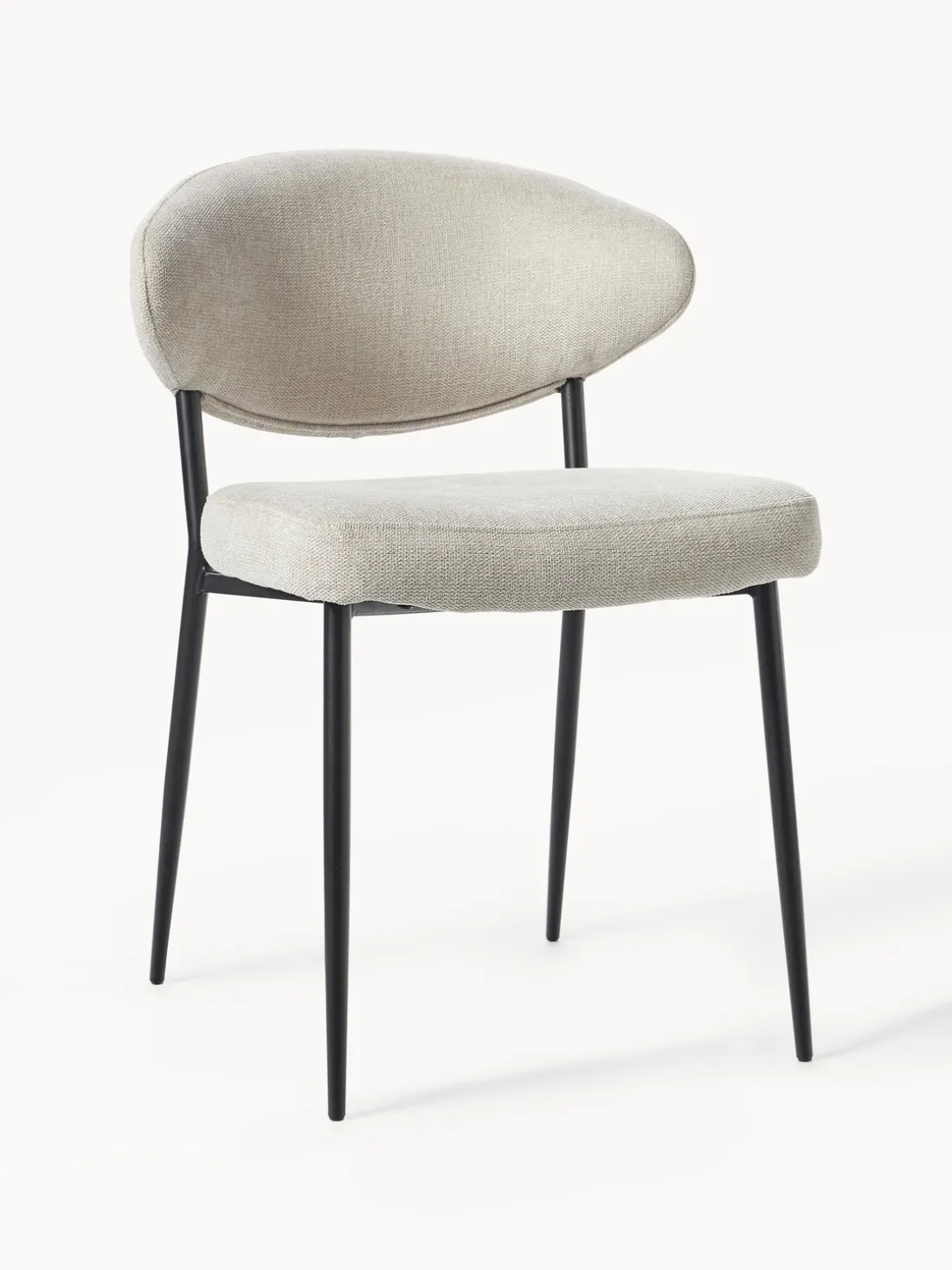 Sillas tapizadas Adele, 2 uds.