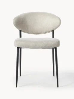 Sillas tapizadas Adele, 2 uds.