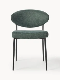 Sillas tapizadas Adele, 2 uds.