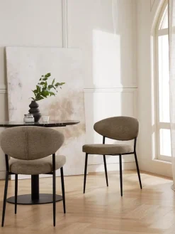 Sillas tapizadas Adele, 2 uds.