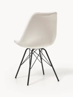 Sillas tapizadas de terciopelo Eris, 2 uds.