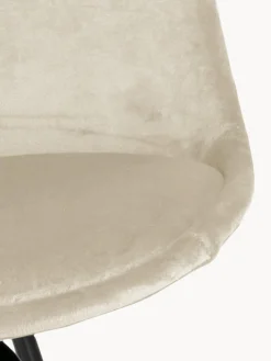 Sillas tapizadas de terciopelo Eris, 2 uds.