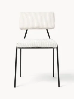 Sillas tapizadas en pana Mats, 2 uds.