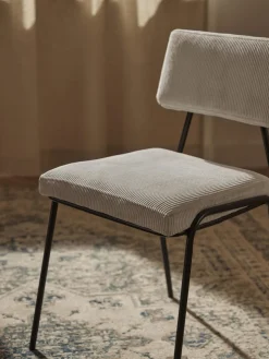 Sillas tapizadas en pana Mats, 2 uds.