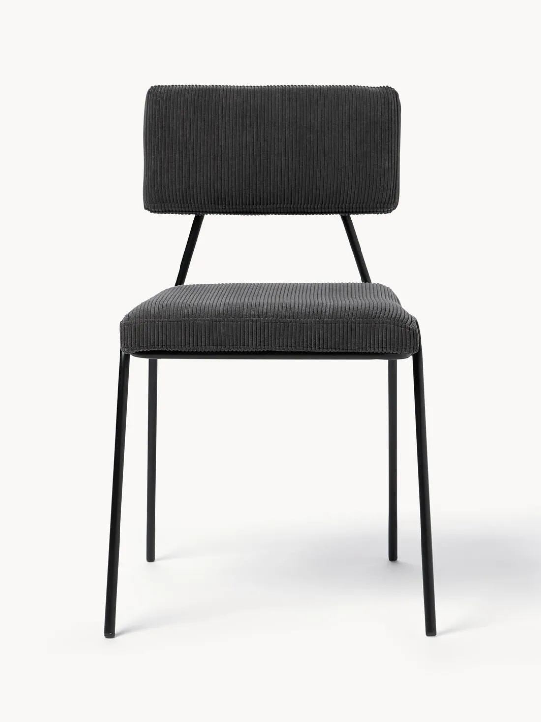 Sillas tapizadas en pana Mats, 2 uds.