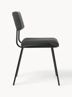 Sillas tapizadas en pana Mats, 2 uds.