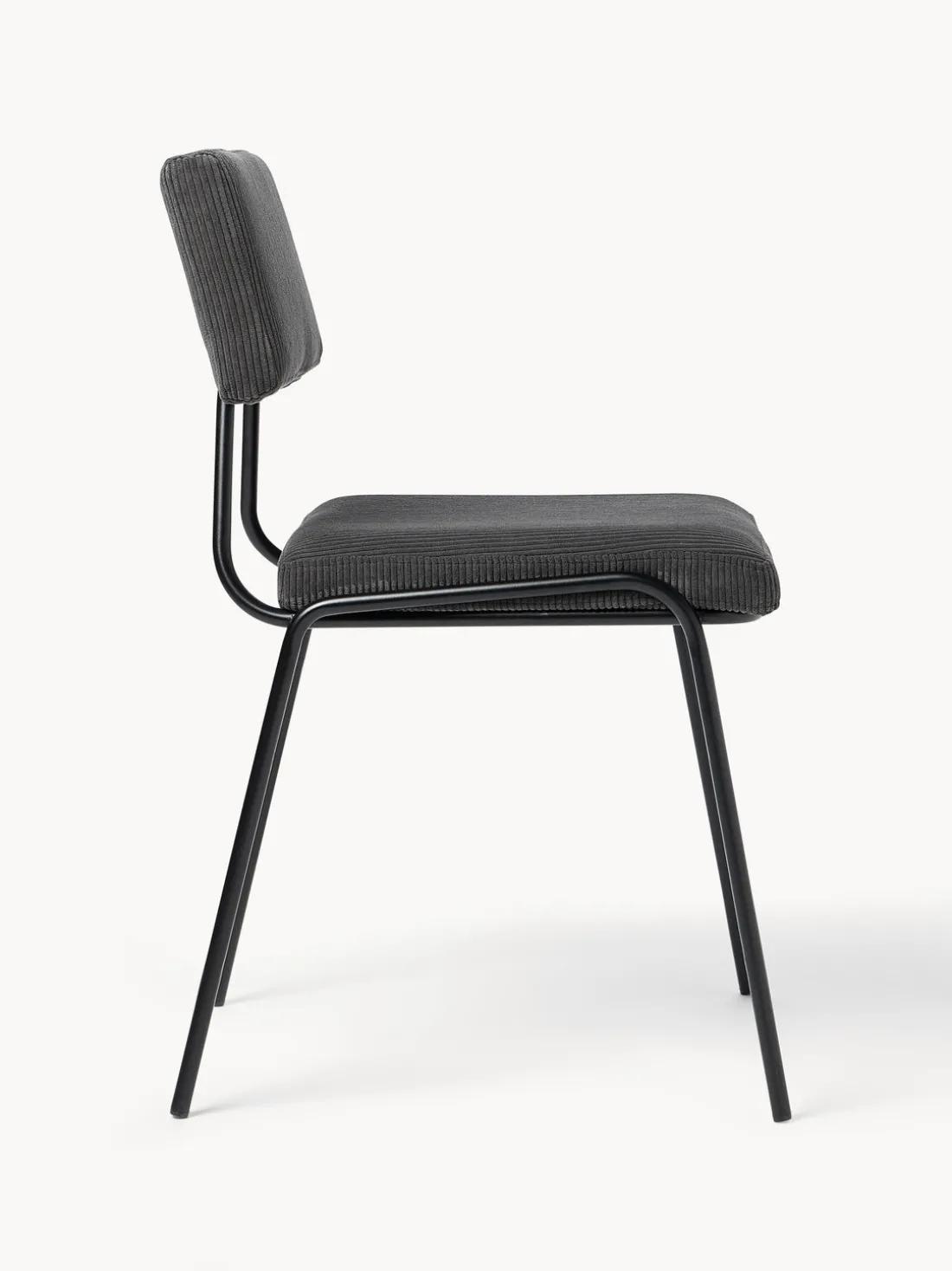 Sillas tapizadas en pana Mats, 2 uds.