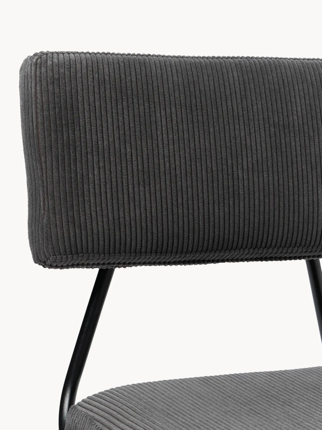 Sillas tapizadas en pana Mats, 2 uds.