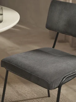 Sillas tapizadas en pana Mats, 2 uds.