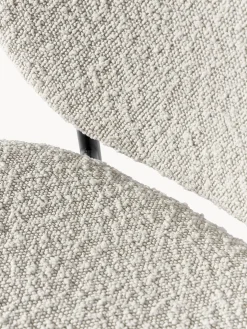 Sillas tapizadas en tejido bouclé Ulrica, 2 uds.