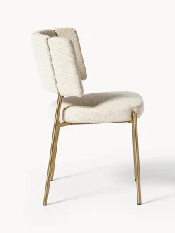 Sillas tapizadas en tejido bouclé Samantha, 2 uds.