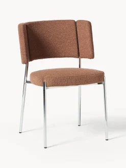 Sillas tapizadas en tejido bouclé Samantha, 2 uds.