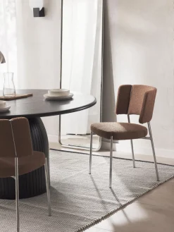 Sillas tapizadas en tejido bouclé Samantha, 2 uds.