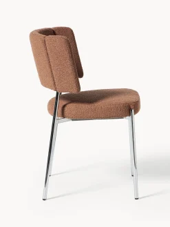 Sillas tapizadas en tejido bouclé Samantha, 2 uds.