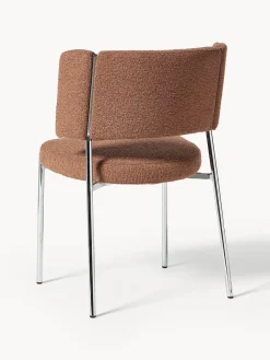 Sillas tapizadas en tejido bouclé Samantha, 2 uds.