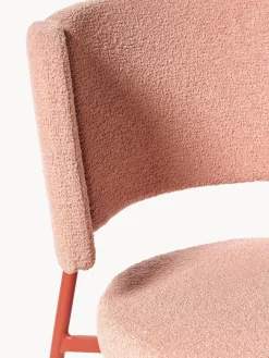 Sillas tapizadas en tejido bouclé Samantha, 2 uds.