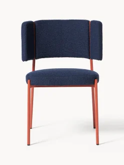 Sillas tapizadas en tejido bouclé Samantha, 2 uds.