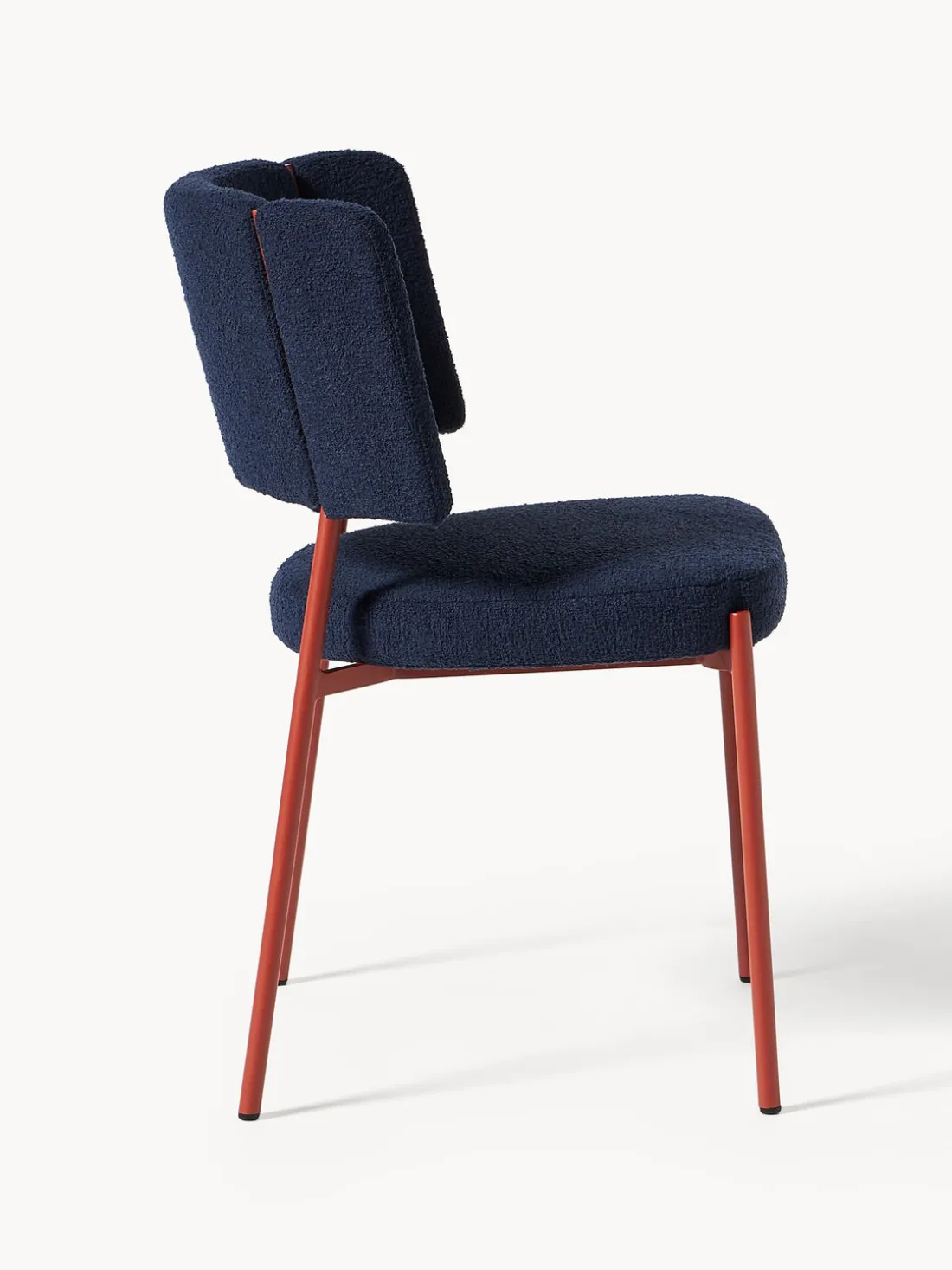 Sillas tapizadas en tejido bouclé Samantha, 2 uds.