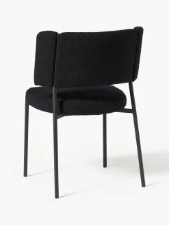 Sillas tapizadas en tejido bouclé Samantha, 2 uds.