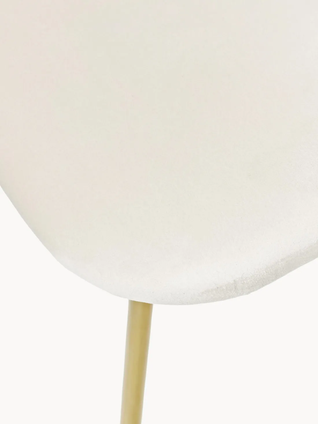 Sillas tapizadas en terciopelo Luisa, 2 uds.