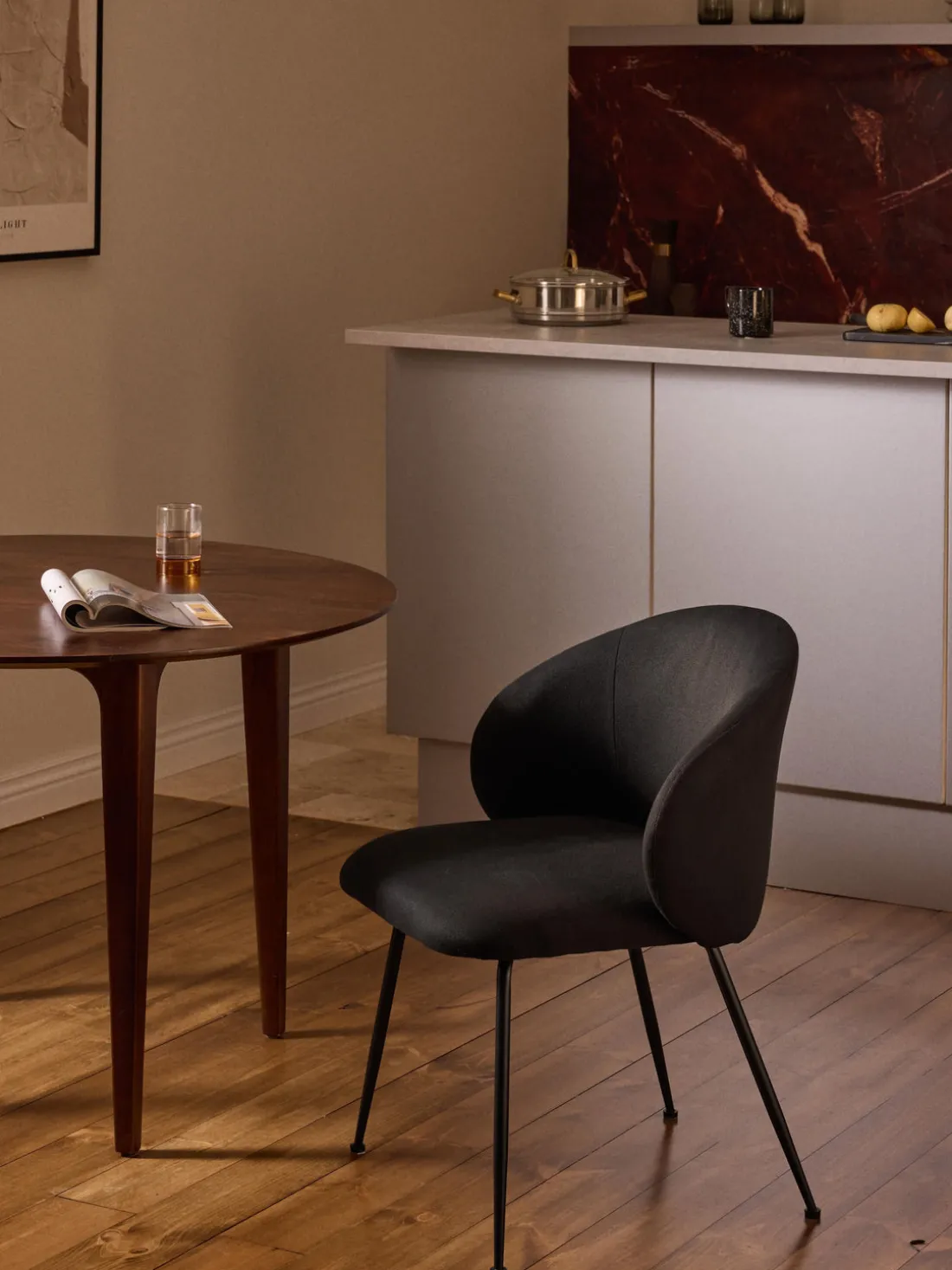 Sillas tapizadas Luisa, 2 uds.