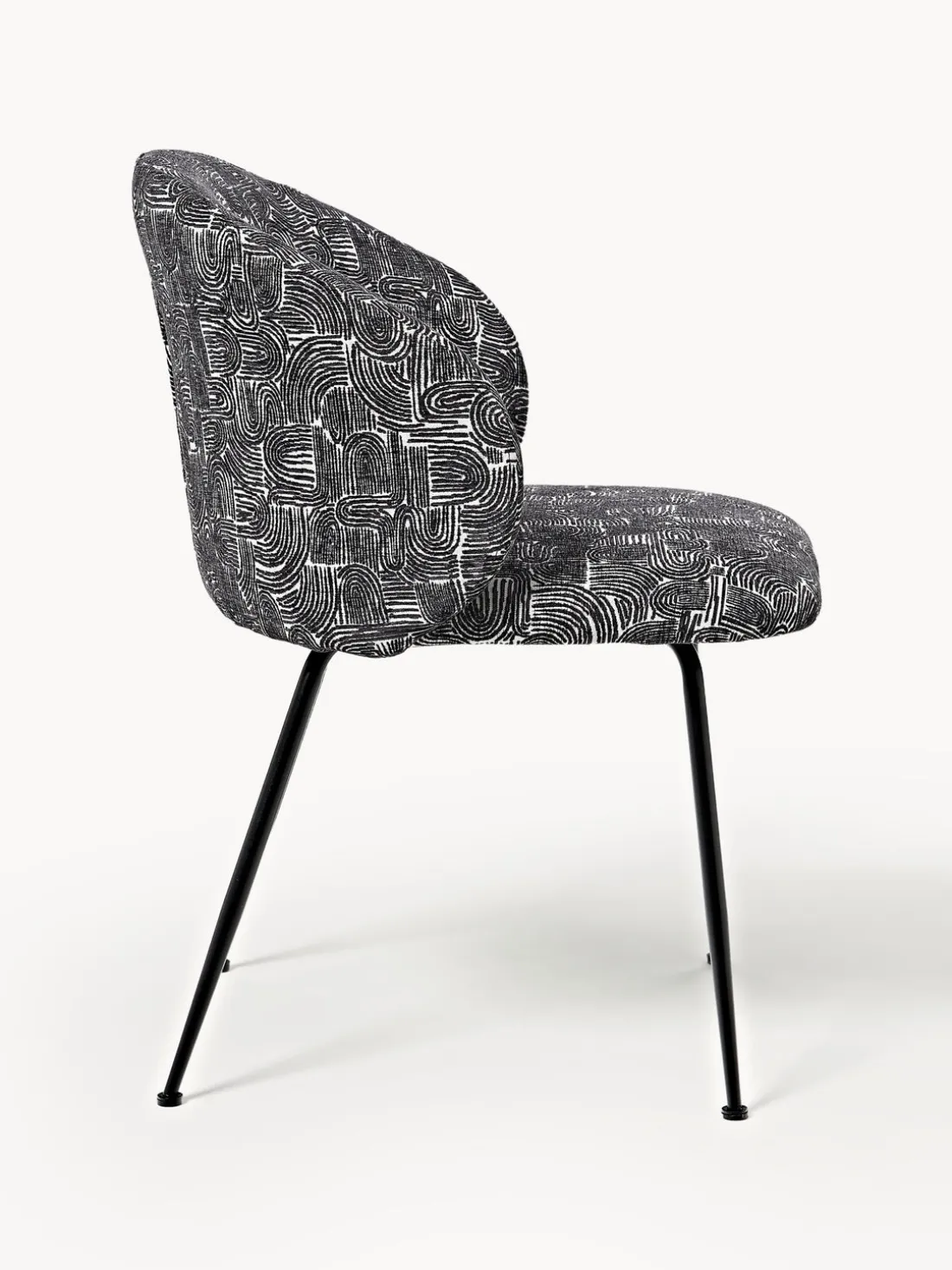 Sillas tapizadas Luisa, 2 uds.