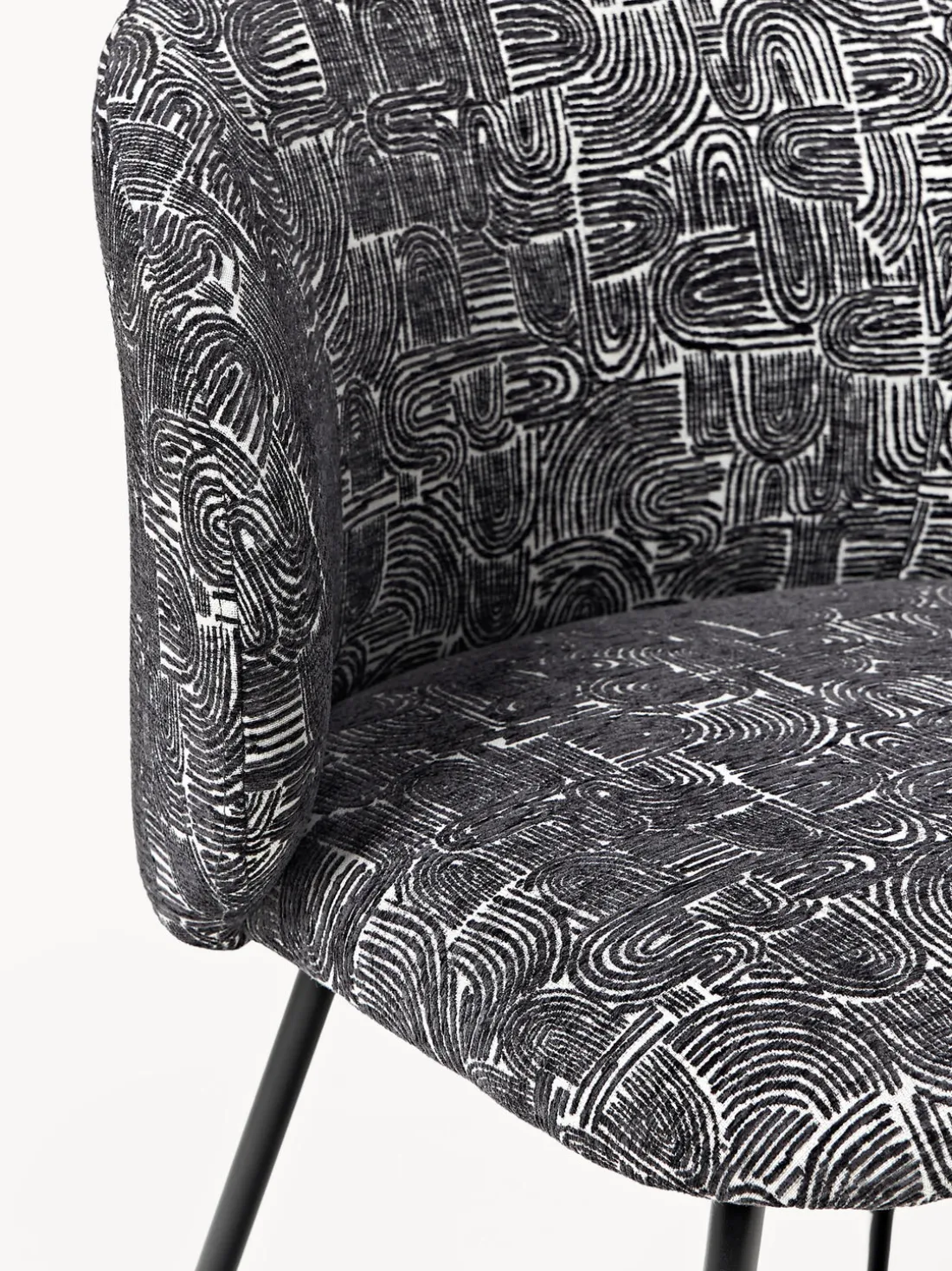 Sillas tapizadas Luisa, 2 uds.