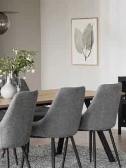 Sillas tapizadas Sierra, 2 uds.