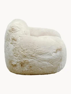 Sillón artesanal de piel sintética Mika