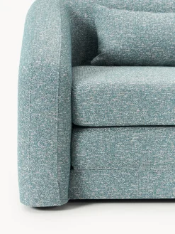 Sillón cama en tejido bouclé Eliot