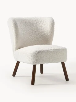 Sillón cóctel de borreguillo Robine