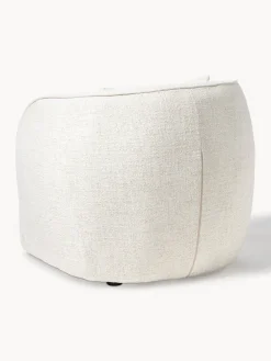 Sillón cóctel en tejido bouclé Elodie