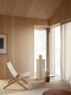 Sillón con asiento tejido a mano MG501 Cuba