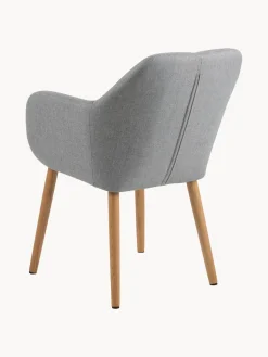 Sillón con patas de madera Emilia