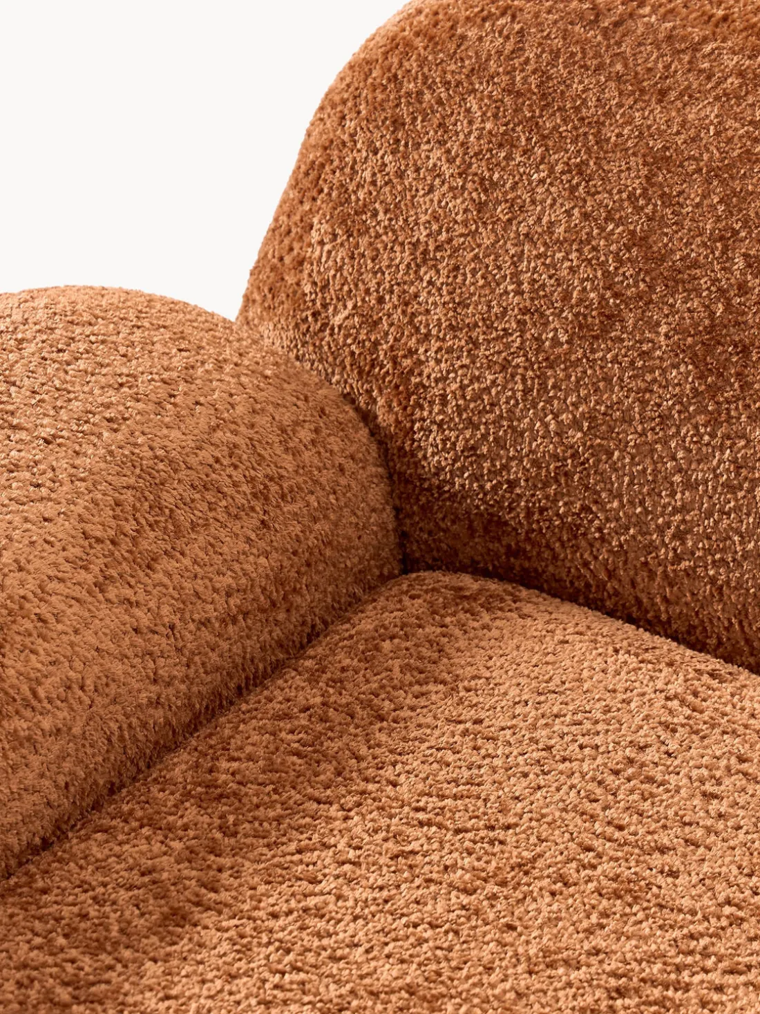 Sillón de borreguillo bouclé Wolke